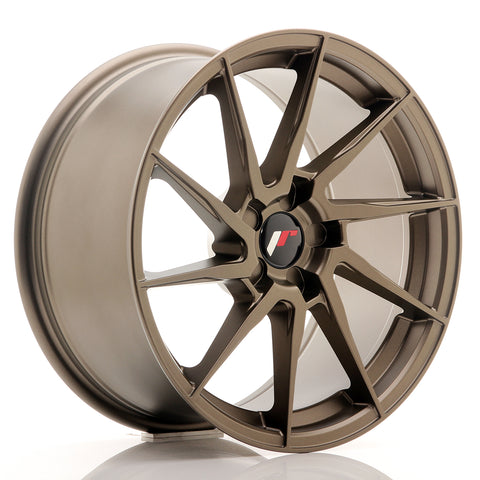 JR Wheels JR36 18x9 ET20-48 5H BLANK Matt Bronze