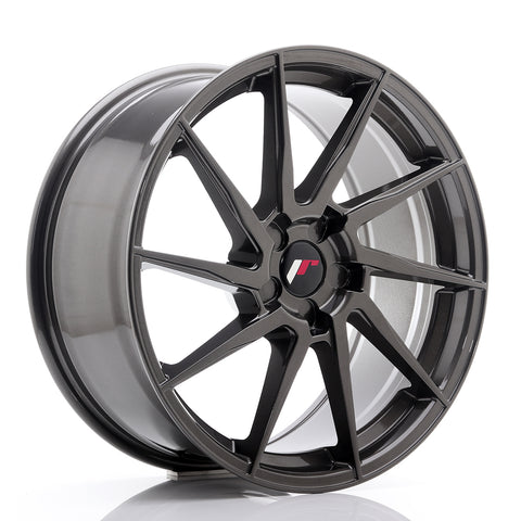 JR Wheels JR36 19x8.5 ET20-50 5H BLANCO Hyper Gris