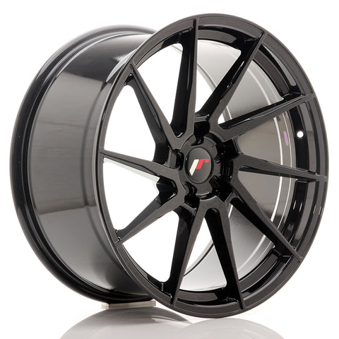 JR Wheels JR36 20x10 ET20-45 5H BLANK Negro brillante