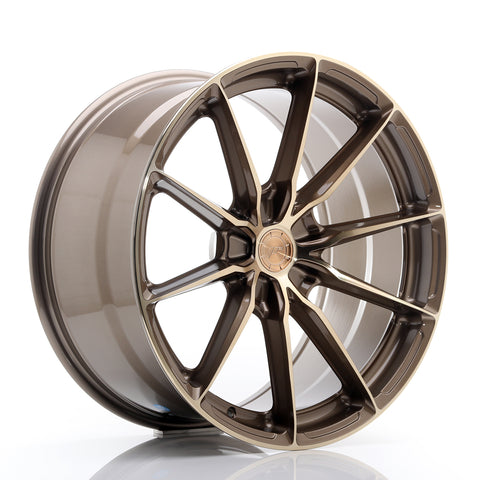 JR Wheels JR37 20x10 ET20-45 5H BLANCO Bronce Platino