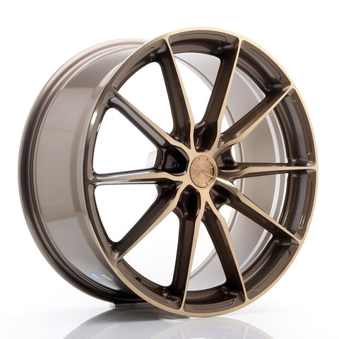 JR Wheels JR37 20x9 ET20-45 5H BLANCO Bronce Platino