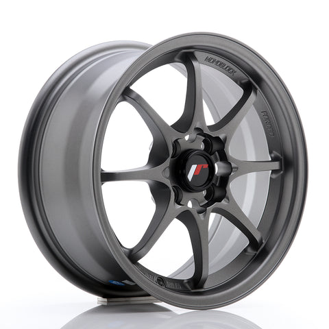 JR Wheels JR5 15x7 ET35 4x100 Matt Gun Metal