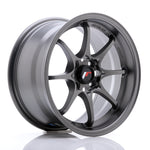 JR Wheels JR5 15x8 ET28 4x100 Matt Gun Metal