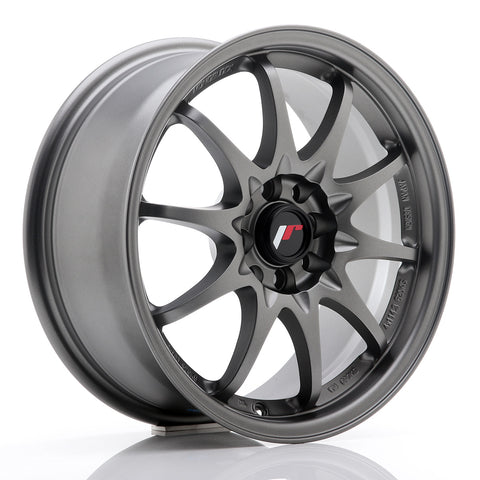 JR Wheels JR5 16x7 ET30 4x100/108 Matt Gun Metal