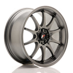 JR Wheels JR5 17x8.5 ET35 5x100/114.3 Matt Gun Metal