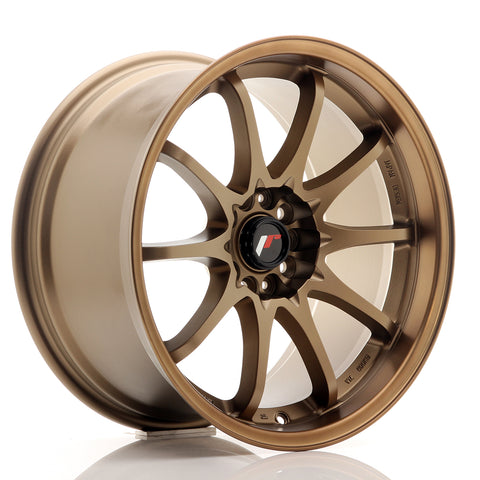 JR Wheels JR5 18x9.5 ET22 5x114.3 Bronce anodizado oscuro