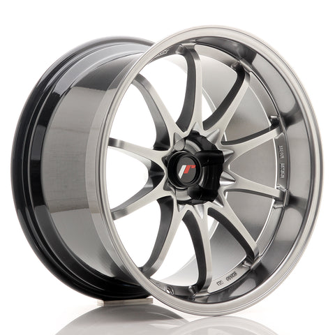 JR Wheels JR5 19x10.5 ET12 5H BLANK Hyper Negro