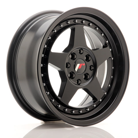 JR Wheels JR6 15x7 ET35 4x100/114 Negro Mate