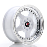 JR Wheels JR6 15x7 ET35 4x100/114 Blanco con Labio Mecanizado