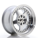 JR Wheels JR6 15x8 ET15 4x100/114 Silver Machined Face