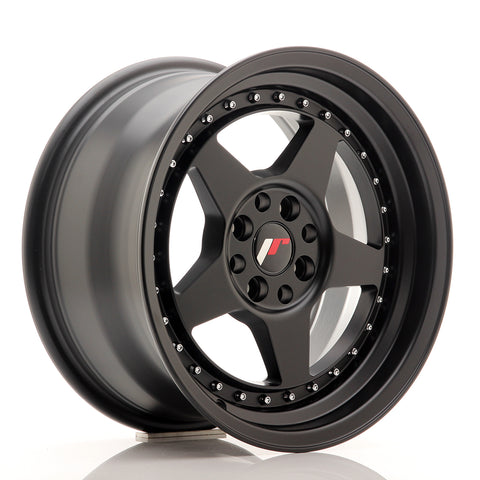 JR Wheels JR6 16x8 ET30 4x100/114 Matt Black