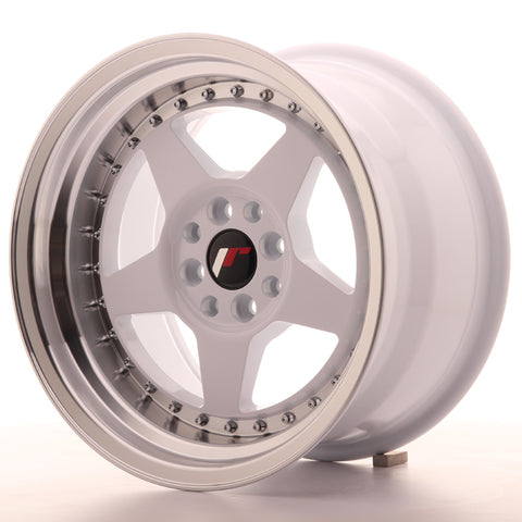 JR Wheels JR6 16x9 ET20 4x100/108 Blanco con Labio Mecanizado