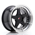 JR Wheels JR6 17x10 ET20 BLANK Gloss Black w/Machined