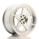 JR Wheels JR6 17x8 ET35 4x100/114 Cara Mecanizada Plata