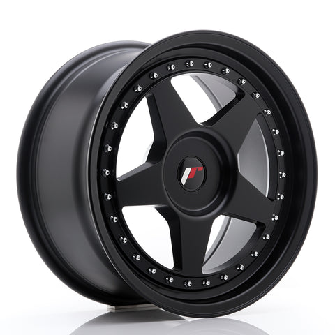 JR Wheels JR6 17x8 ET20-35 BLANK Negro Mate