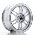 JR Wheels JR7 15x7 ET38 4x100/114 Silver