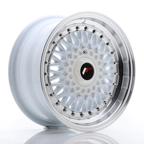 JR Wheels JR9 15x7 ET20 4x100/108 Blanco con Labio Mecanizado