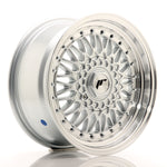 JR Wheels JR9 16x7.5 ET25 4x100/108 Silver w/Machined Lip+Silver Rivets