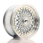 JR Wheels JR9 16x7.5 ET25 BLANK Plata con borde mecanizado