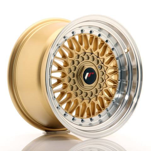 JR Wheels JR9 16x9 ET20 BLANK Dorado con labio mecanizado