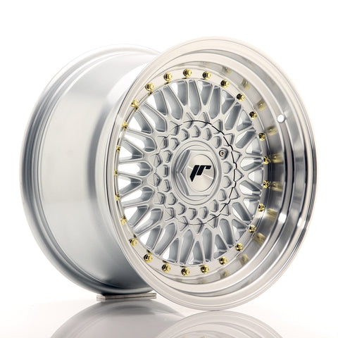 JR Wheels JR9 16x9 ET20 BLANK Plata con labio mecanizado