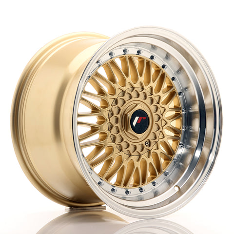 JR Wheels JR9 17x10 ET20 5x112/120 Oro con labio mecanizado