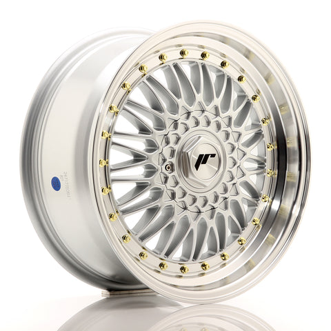 JR Wheels JR9 17x7.5 ET35 BLANK Plata con borde mecanizado