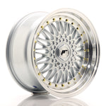 JR Wheels JR9 17x8,5 ET20 4x100/108 Silver w/Machined Lip