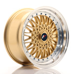 JR Wheels JR9 17x8.5 ET35 5x100/114 Dorado con labio mecanizado