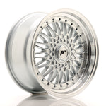 JR Wheels JR9 17x8.5 ET20 5x112/120 Silver w/Machined Lip+Silver Rivets