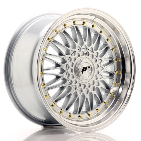 JR Wheels JR9 18x9 ET40 5x112/114 Plata con borde mecanizado