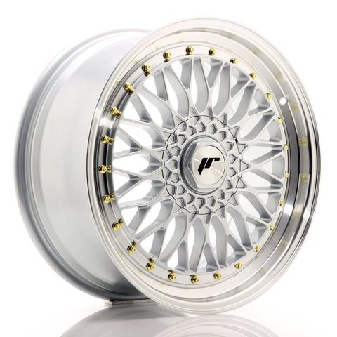 JR Wheels JR9 19x8.5 ET35 BLANK Plata con borde mecanizado