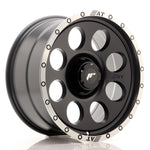 JR Wheels JRX4 18x9 ET0-20 6H BLANK Negro mate con borde mecanizado