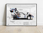 PETROLHEART DELTA S4 | ARTPRINT