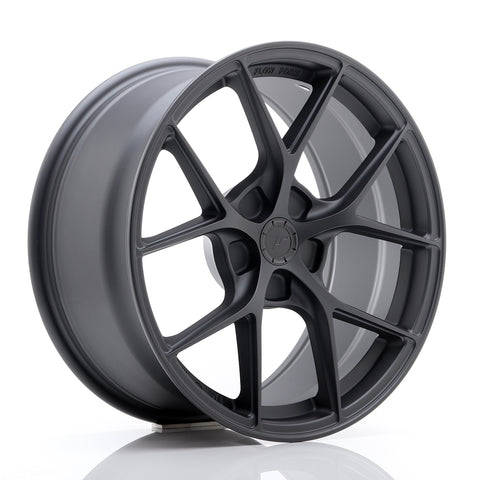 JR Wheels SL01 18x8.5 ET20-42 5H BLANK Matt Gun Metal<br><br>