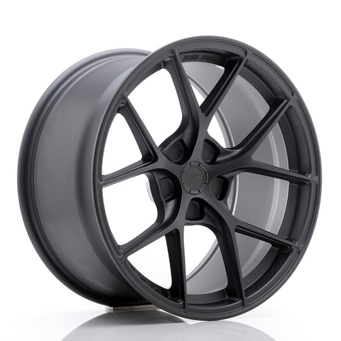 JR Wheels SL01 18x9.5 ET25-38 5H BLANCO Matt Gun Metal