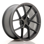 JR Wheels SL01 19x8.5 ET20-45 5H BLANK Matt Gun Metal