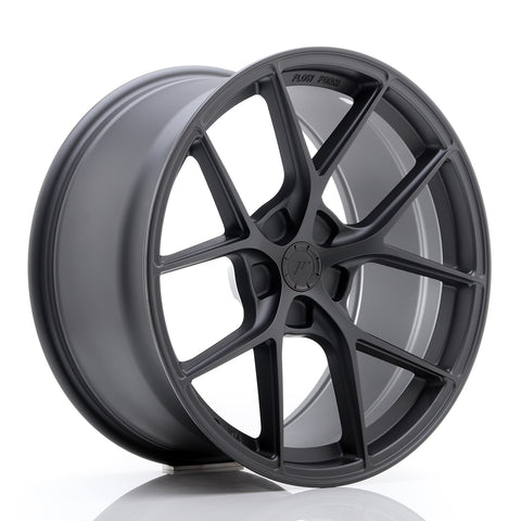 JR Wheels SL01 19x9.5 ET25-40 5H BLANCO Matt Gun Metal