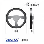 Sparco R323 steering wheel 