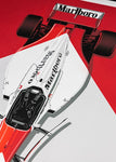 PETROHEART MCLAREN MP4/8 | ARTPRINT