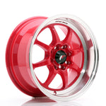 JR Wheels TF2 15x7,5 ET30 4x100/114 Rojo