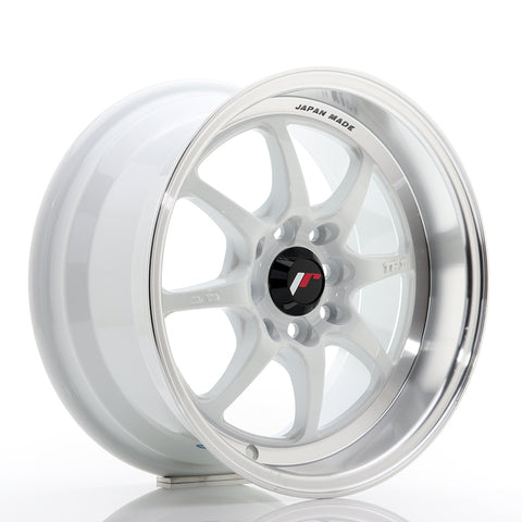 JR Wheels TF2 15x7.5 ET30 4x100/114 White