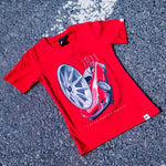 Camiseta JR Mujer JR-11 Car Rojo Talla XL