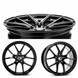 Wrath WF7 Gloss Black 18" Wheels (BMW) 5x120