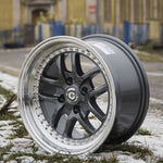 Alloy Wheels 15" 4x100 Carbonado Journey DALP