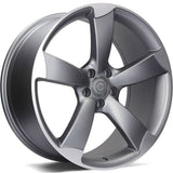 LLANTAS DE ALEACIÓN 17'' 5X112 CARBONADO GRAFENO MAFP 