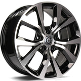 LLANTAS DE ALEACIÓN 17'' 5X114.3 CARBONADO TEXAS BFP 