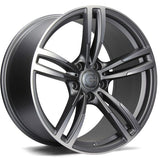 LLANTAS DE ALEACIÓN 17'' 5X120 CARBONADO DIAMOND MAFP 