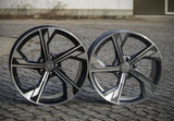 LLANTAS DE ALEACIÓN 18" 5X112 CARBONADO FUTURE AFP 